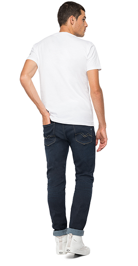 オーガニックコットン Tシャツ REPLAY FOR HUSQVARNA 詳細画像